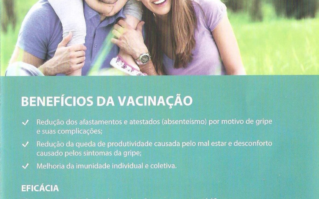 SESI inicia campanha de vacinação contra a gripe para trabalhadores da indústria