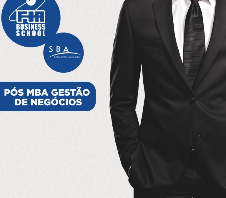 SBA e FIA oferecem pela primeira vez em Blumenau o programa de Pós-MBA em Gestão de Negócios