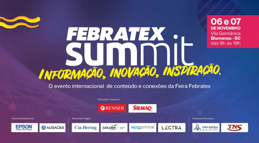 Lojas Renner abordará inovação sustentável na indústria têxtil durante o Febratex Summit, que ocorre em novembro, em Blumenau