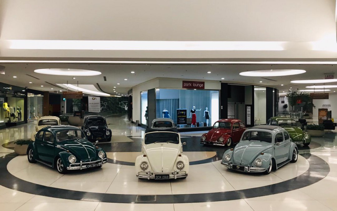 Shopping Park Europeu recebe exposição em homenagem ao Dia Nacional do Fusca