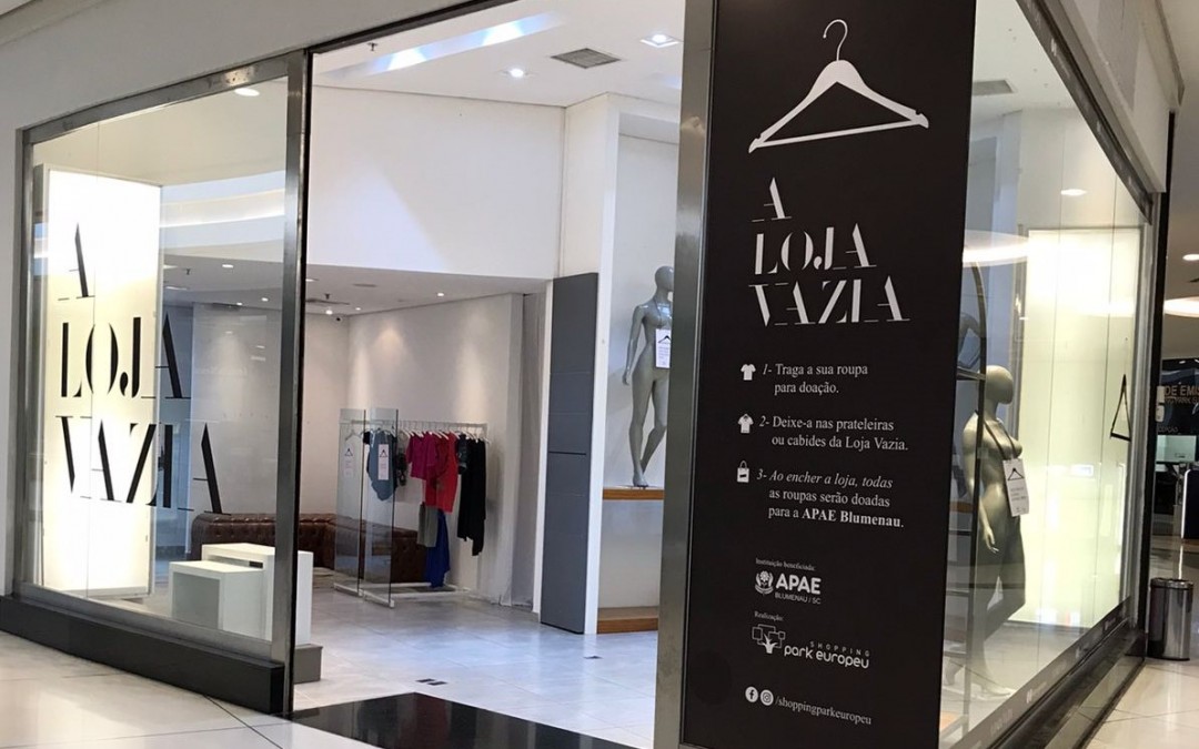 Shopping Park Europeu inicia 3ª edição da “Loja Vazia”