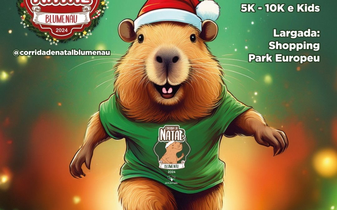 Tradicional Corrida de Natal acontece neste domingo (08), em Blumenau